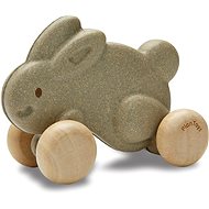 Plan Toys Riding Grey Rabbit - Figure