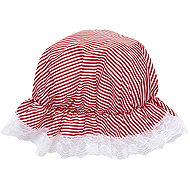 Widmann Period cap red and white - Costume Accessory