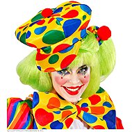 Widmann Clown cap with pompom - Costume Accessory
