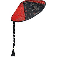 Widmann Chinese hat with braid - Costume Accessory