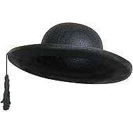 Widmann Priest hat with tassel - Costume Accessory