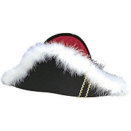 Widmann Napoleon hat black - Costume Accessory