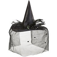 Widmann Witches hat black luxury - Costume Accessory