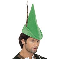 Smiffys Hunting green hat with feather - Costume Accessory
