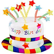 Boland Birthday Hat Cake - Costume Accessory