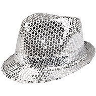 Boland Silver hat with sequins - Costume Accessory