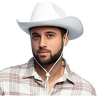 Boland Cowboy hat white rodeo - Costume Accessory