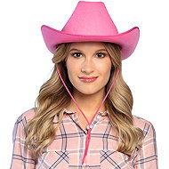 Boland Cowboy hat pink rodeo - Costume Accessory