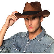 Boland Brown hat adventurer - Costume Accessory