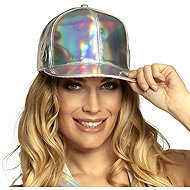 Boland Disco cap silver - Costume Accessory