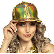 Boland Cap disco gold - Costume Accessory