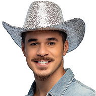 Boland Hat rodeo silver - Costume Accessory