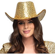 Boland Hat rodeo gold - Costume Accessory