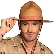 Boland Hat ranger brown - Costume Accessory