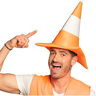 Boland Traffic Cone Hat - Costume Accessory