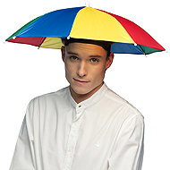 Boland Hat colourful parasol - Costume Accessory