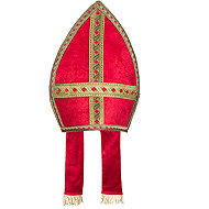 Boland St. Nicholas mitre hat - Costume Accessory