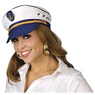 Boland Captain's cap navy - Costume Accessory