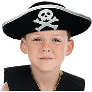 Boland Pirate hat for children - Costume Accessory
