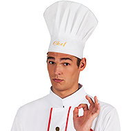 Boland Cooking cap white - Costume Accessory