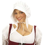 Widmann Nanny cap white - Costume Accessory