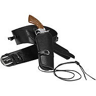 Widmann Authentic cowboy belt with colt holster - Costume Accessory