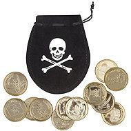 Boland Pirate coin purse - Costume Accessory