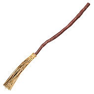 Boland Witches Broom natural look - Costume Accessory