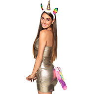 Boland Set unicorn tail and headband - Costume Accessory