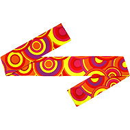 Widmann Headband hippie orange - Costume Accessory