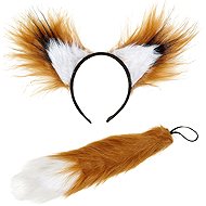 Widmann Fox plush set - Costume Accessory