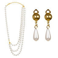 Boland Jewellery, retro pearl set - Costume Accessory