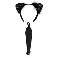 Boland Cat ears and tail set - Costume Accessory