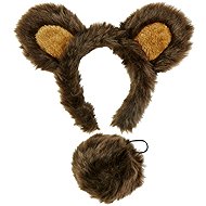 Widmann Bear tail and ears set - Costume Accessory
