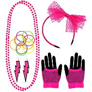 Widmann Set of disco accessories 80's - Costume Accessory