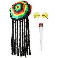 Widmann Rastafarian three-piece set - Costume Accessory