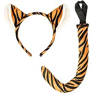 Widmann Tiger tail and ears set - Costume Accessory