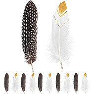 Widmann Indian feathers 12 pcs - Costume Accessory