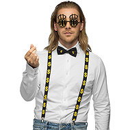 Boland Boland Dollar accessory set, glasses, bow tie and brace - Costume Accessory