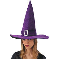 Carnival Toys Witch's Hat Purple Samey - Wide-Brimmed Hat