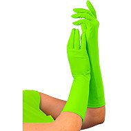 Widmann Gloves green neon - Costume Accessory