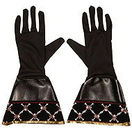 Widmann Pirate gloves for adults - Costume Accessory