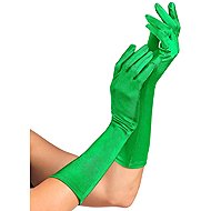 Widmann Gloves green long - Costume Accessory