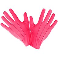 Widmann Gloves pink short - Costume Accessory