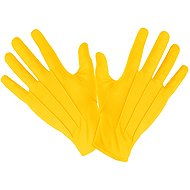 Widmann Gloves yellow short - Costume Accessory