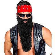 Widmann Beard, black, long - Costume Accessory