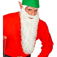 Widmann Beard, white, long, wavy - Costume Accessory