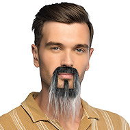 Boland Beard fantasy, grey - Costume Accessory