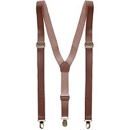 Widmann Cowboy suspenders brown - Costume Accessory