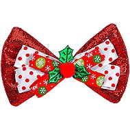 Widmann Weihnachtsfliege rot - Kostüm-Accessoire